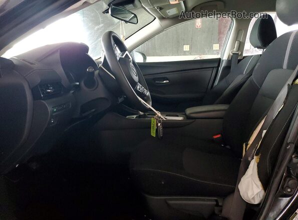 3N1AB8CV2PY264053 2023 NISSAN SENTRA Black წინა სალონის ხედი