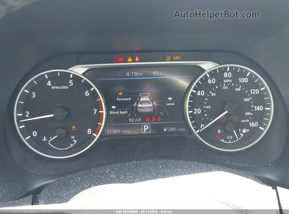 3N1AB8CV2PY264358 2023 NISSAN SENTRA Синий Вид задних сидений