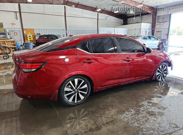 3N1AB8CV2PY272962 2023 NISSAN SENTRA Maroon უკანა მარჯვენა