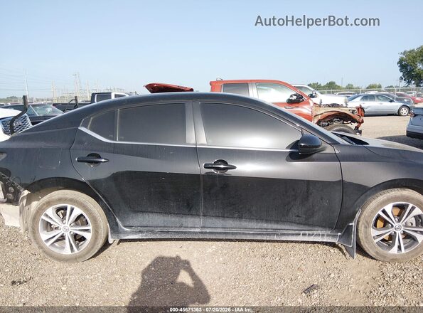 3N1AB8CV2PY275215 2023 NISSAN SENTRA Black სალონის 360-გრადუსიანი ხედი