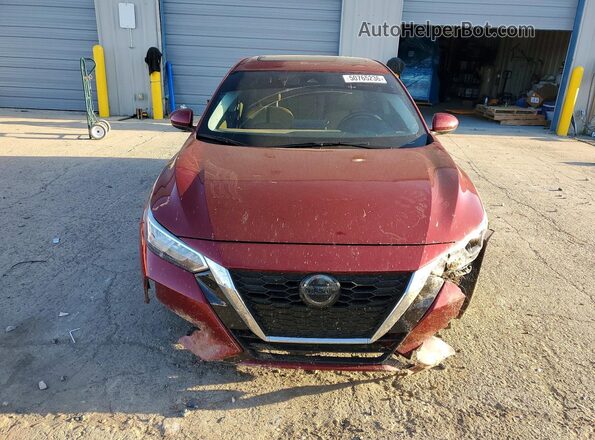 3N1AB8CV2PY304485 2023 NISSAN SENTRA Red Front view