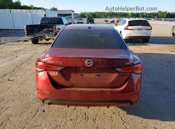 3N1AB8CV2PY304485 2023 NISSAN SENTRA Red Rear view