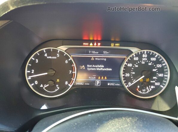 3N1AB8CV2PY304485 2023 NISSAN SENTRA Red Instrument cluster view