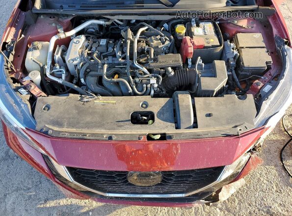 3N1AB8CV2PY304485 2023 NISSAN SENTRA Red Rear interior view