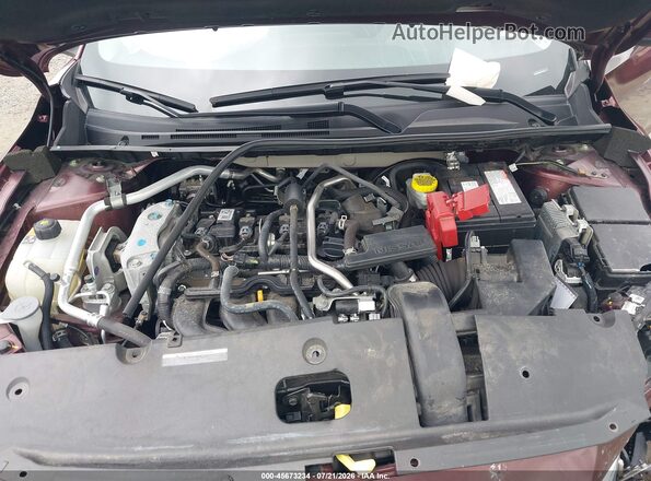 3N1AB8CV2PY315583 2023 NISSAN SENTRA Burgundy უკანა ხედი