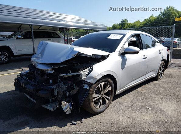 3N1AB8CV2PY317205 2023 NISSAN SENTRA Silver Передня ліва чверть