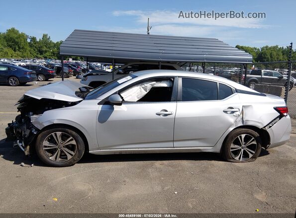3N1AB8CV2PY317205 2023 NISSAN SENTRA Silver Панорамний вид салону 360°