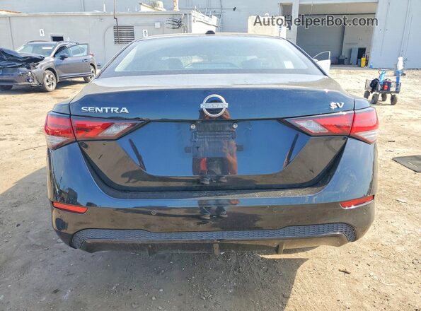 3N1AB8CV2RY204177 2024 NISSAN SENTRA Black Widok z tyłu
