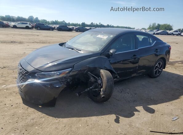 3N1AB8CV2RY204177 2024 NISSAN SENTRA Black Widok naklejki z numerem VIN