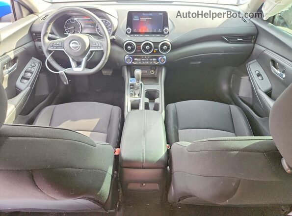 3N1AB8CV2RY204390 2024 NISSAN SENTRA Blue Առջևի վահանակի տեսք