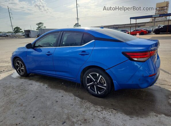 3N1AB8CV2RY204390 2024 NISSAN SENTRA Blue Հետևի ձախ