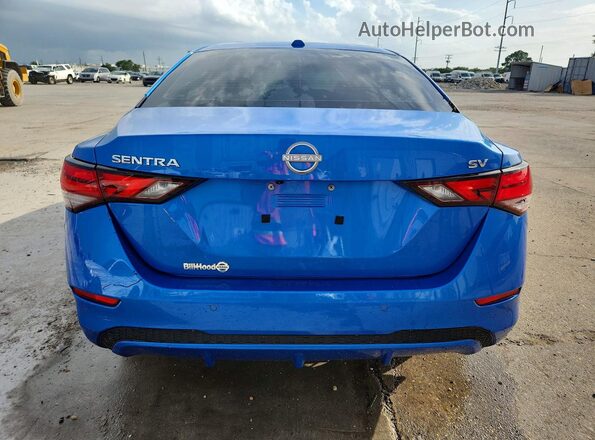 3N1AB8CV2RY204390 2024 NISSAN SENTRA Blue Հետևի տեսք
