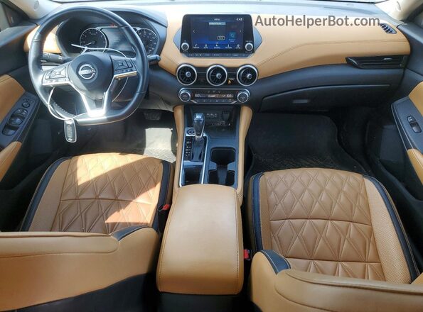 3N1AB8CV2RY223294 2024 NISSAN SENTRA Blue Вид панелі приладів