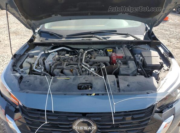3N1AB8CV2RY223294 2024 NISSAN SENTRA Blue Вид задньої частини салону