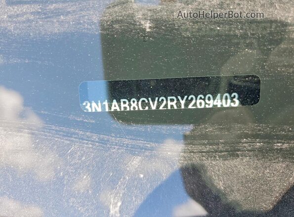 3N1AB8CV2RY269403 2024 NISSAN SENTRA Серый Панорамный вид салона 360°