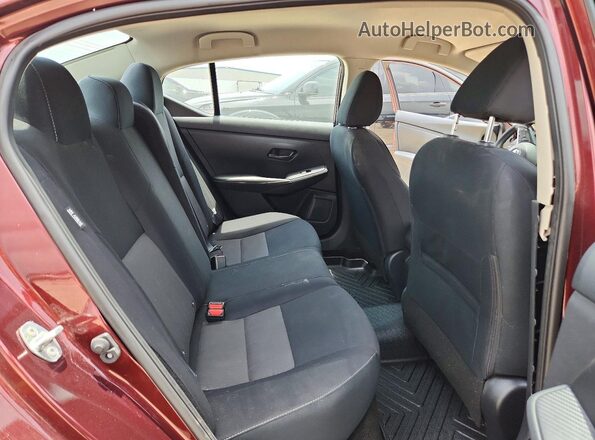 3N1AB8CV2RY291675 2024 NISSAN SENTRA Burgundy Հետևի նստատեղերի տեսք