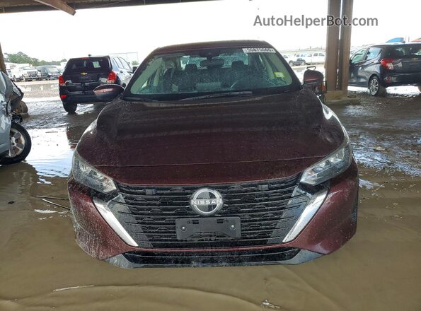 3N1AB8CV2RY300228 2024 NISSAN SENTRA Maroon Front view