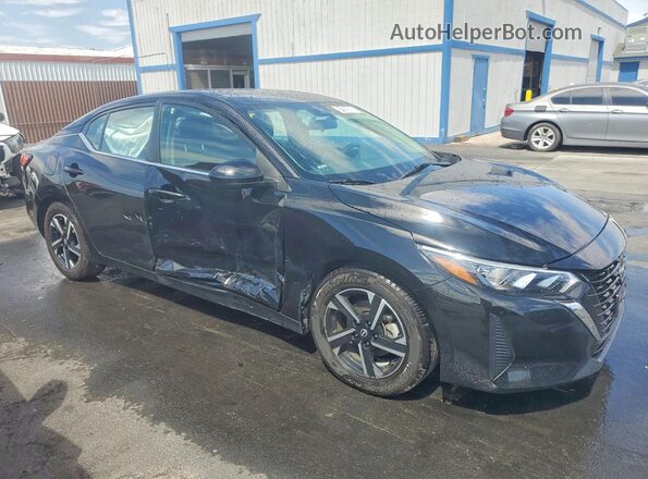 3N1AB8CV2RY300357 2024 NISSAN SENTRA Black Przód prawy