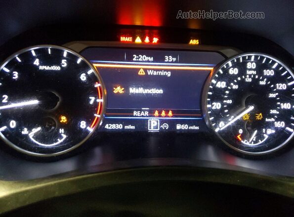 3N1AB8CV2RY307275 2024 NISSAN SENTRA Red ხელსაწყოთა პანელის ხედი