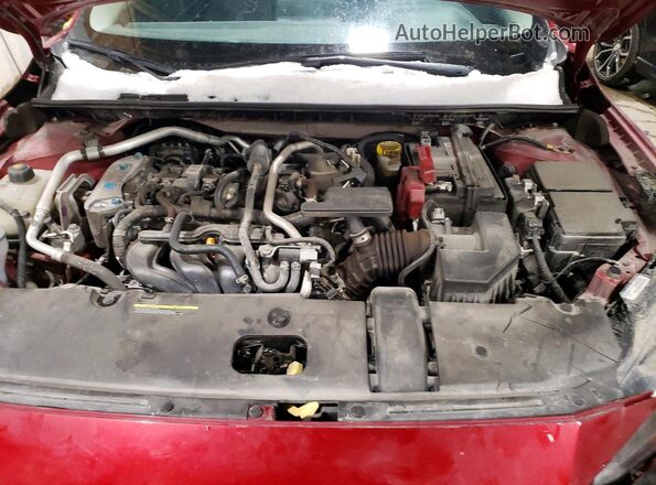 3N1AB8CV2RY307275 2024 NISSAN SENTRA Red უკანა სალონის ხედი