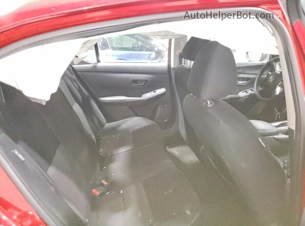 3N1AB8CV2RY307275 2024 NISSAN SENTRA Red უკანა სავარძლების ხედი