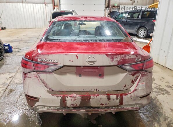 3N1AB8CV2RY307275 2024 NISSAN SENTRA Red უკანა ხედი