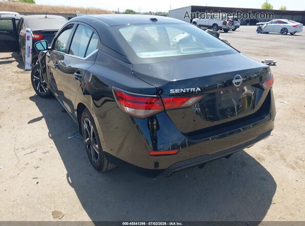 3N1AB8CV2RY337358 2024 NISSAN SENTRA Black უკანა მარცხენა