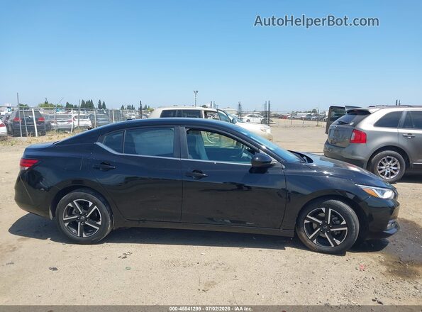 3N1AB8CV2RY337358 2024 NISSAN SENTRA Black უკანა სალონის ხედი