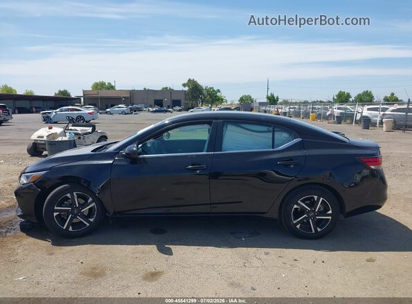 3N1AB8CV2RY337358 2024 NISSAN SENTRA Black სალონის 360-გრადუსიანი ხედი