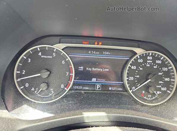 3N1AB8CV2RY383580 2024 NISSAN SENTRA Белый Вид щитка приборов