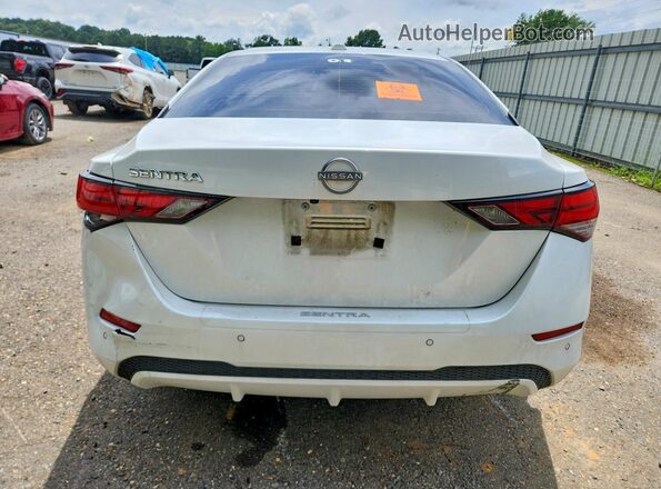 3N1AB8CV2SY205769 2025 NISSAN SENTRA White Հետևի տեսք