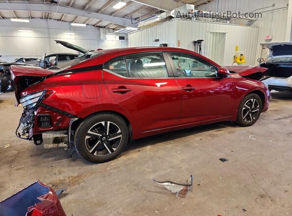 3N1AB8CV2SY213046 2025 NISSAN SENTRA Красный Задняя правая четверть