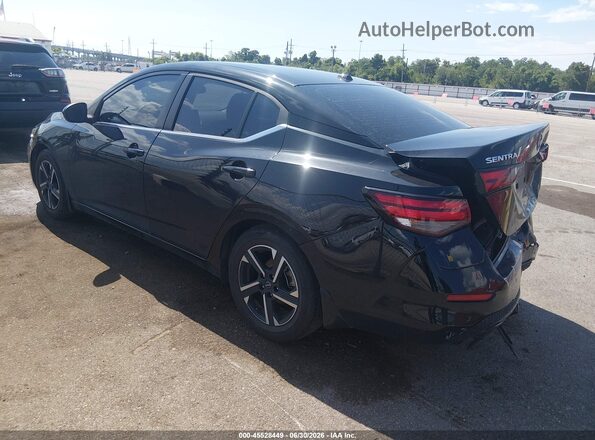 3N1AB8CV2SY217971 2025 NISSAN SENTRA Black უკანა მარცხენა