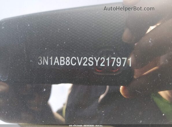 3N1AB8CV2SY217971 2025 NISSAN SENTRA Black ძრავის განყოფილების ხედი