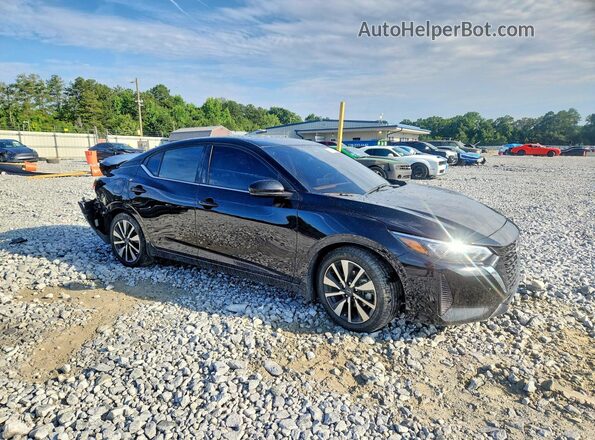 3N1AB8CV2SY233992 2025 NISSAN SENTRA Black Передня права чверть