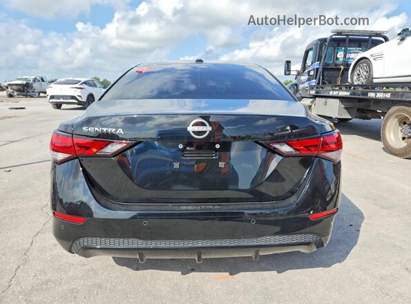 3N1AB8CV2SY238058 2025 NISSAN SENTRA Black Widok z tyłu