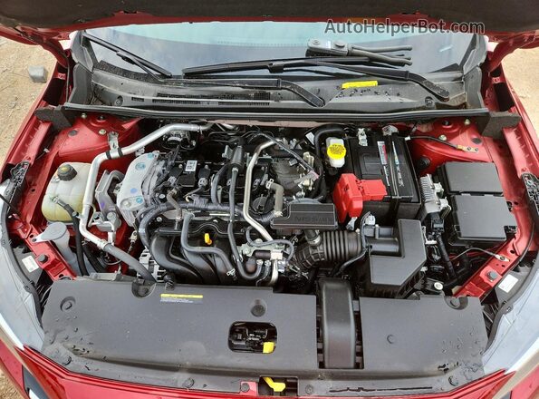 3N1AB8CV2SY241946 2025 NISSAN SENTRA Красный Вид задней части салона