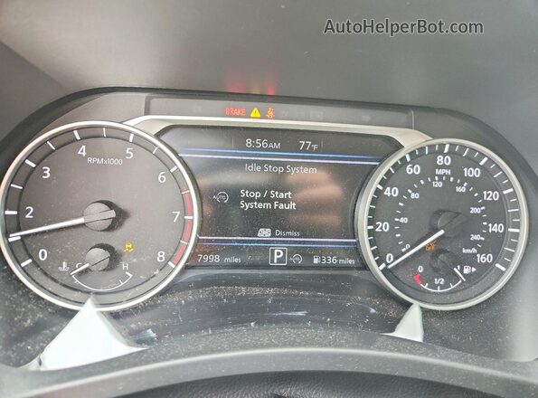 3N1AB8CV2SY241946 2025 NISSAN SENTRA Красный Вид щитка приборов