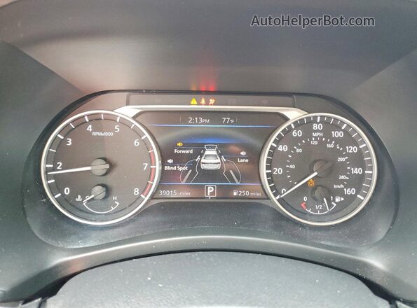 3N1AB8CV2SY273344 2025 NISSAN SENTRA White Widok zestawu wskaźników