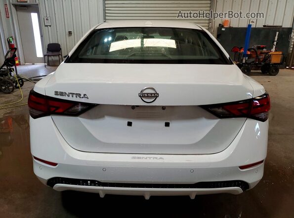 3N1AB8CV2SY273344 2025 NISSAN SENTRA White Widok z tyłu