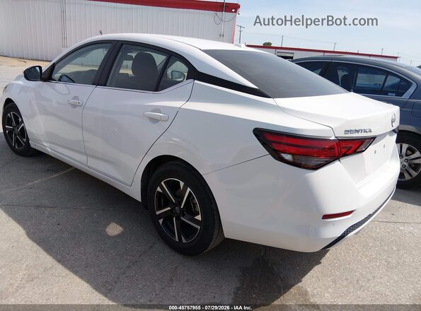 3N1AB8CV2SY287972 2025 NISSAN SENTRA Белый Задняя левая четверть