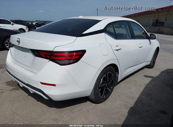 3N1AB8CV2SY287972 2025 NISSAN SENTRA Белый Задняя правая четверть