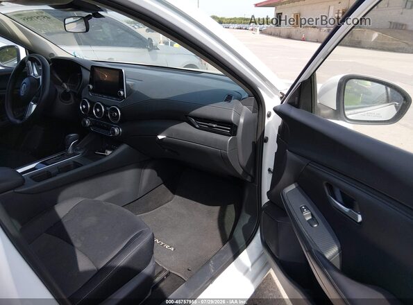 3N1AB8CV2SY287972 2025 NISSAN SENTRA Белый Вид салона спереди