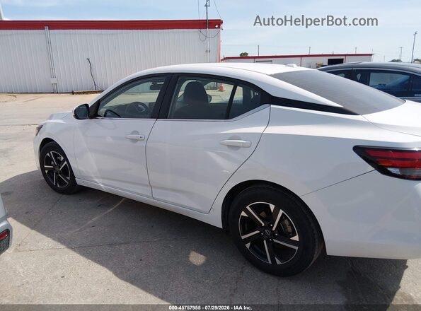 3N1AB8CV2SY287972 2025 NISSAN SENTRA Белый Панорамный вид салона 360°