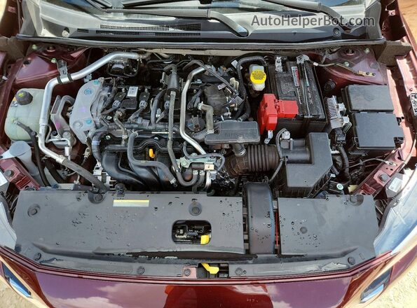 3N1AB8CV2SY291472 2025 NISSAN SENTRA Burgundy Widok wnętrza z tyłu