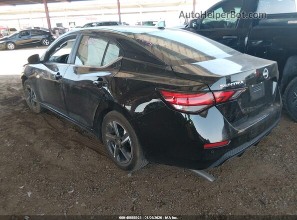 3N1AB8CV2SY306620 2025 NISSAN SENTRA Black Rear left