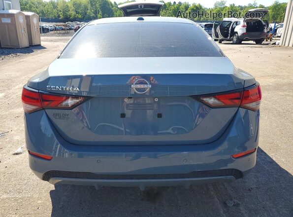 3N1AB8CV2SY319979 2025 NISSAN SENTRA Blue Հետևի տեսք