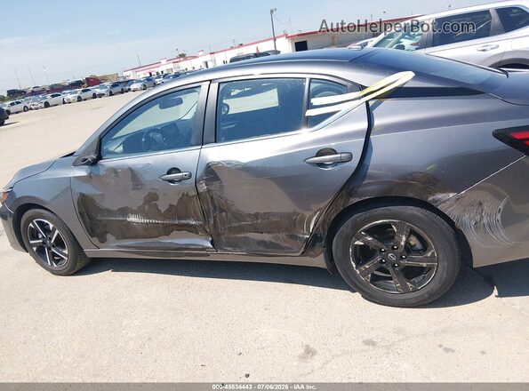 3N1AB8CV2SY358264 2025 NISSAN SENTRA Gray Vista interior de 360 grados