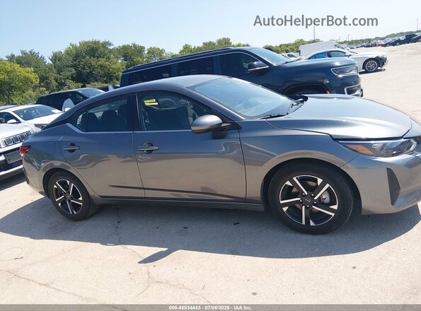 3N1AB8CV2SY358264 2025 NISSAN SENTRA Gray Vista interior trasera