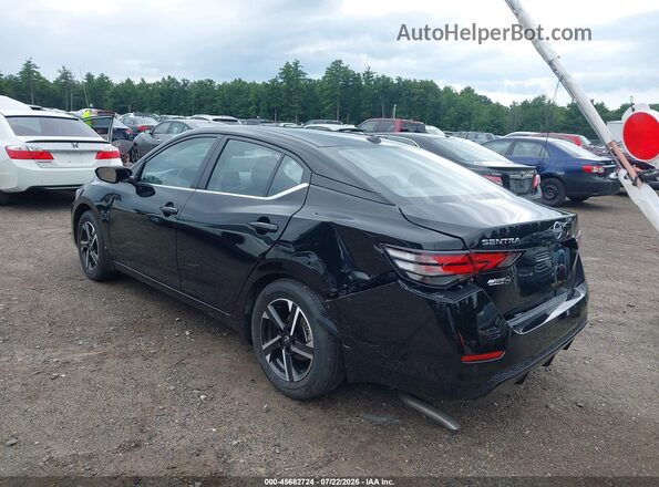 3N1AB8CV2SY406765 2025 NISSAN SENTRA Black Trasero izquierdo